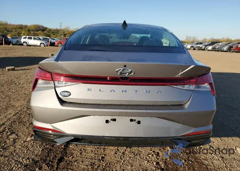 2021 Hyundai Elantra Sel из США, поврежденный, VIN KMHLN4AGXMU115765